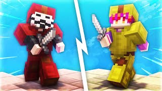 Clutch Against HACKER ALT in Hypixel Bedwars