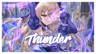 ♪Nightcore♪ → Thunder (Gabry Ponte, LUM!X, Prezioso) (Lyrics)