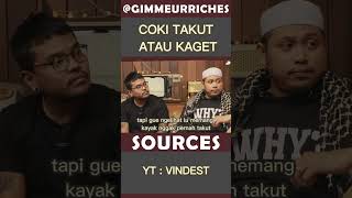 COKI TAKUT ATAU KAGET #desta #vincent #vindest #coki #tretan #cokipardede #tretanmuslim