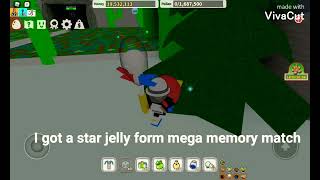 I got a star jelly in Mega memory match