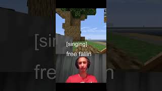 Free Fallin #80s #minecraft #shorts #moddedminecraft #shortscraft #vaulthunters #music