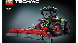 LEGO 42054 CLASS XERION 5000 TRAC VC with Silage Plow Instructions B model LEGO TECHNIC 2016