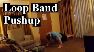 How To: Bands Pushup (Loop)