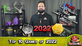 Top 10 Board Games of 2022 + 5 Games I SHOULD have Played this Year