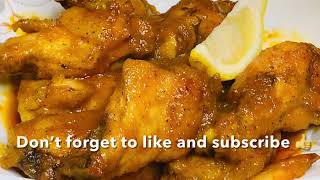 Buffalo chicken wings recipe by saudi