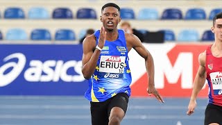 Miramas 2021 : Le record de France cadets du 60 m de Jeff Erius en 6''78