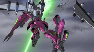 Freedom Gundam vs Neo Roanoke's Jet Windam