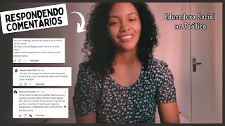 MEU INÍCIO COMO EDUCADORA | RESPONDENDO COMENTÁRIOS