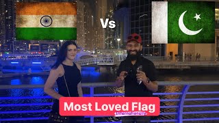 Pakistan vs India | Flag Competition | Public Opinion in Dubai | 🇵🇰 vs 🇮🇳 | Your Vote? | Shehzadnama