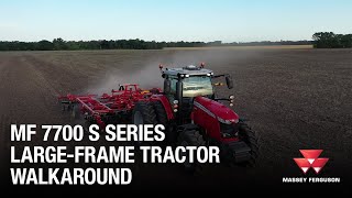 MF 7700 S Series Large-Frame Tractor | High-Horse Power Tractors - 200 to 405HP  | Walkaround