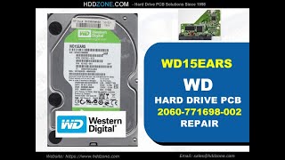 WD15EARS WD HDD PCB Repair 2060-771698-002