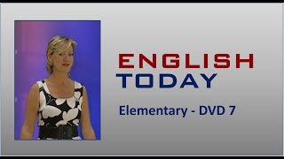 English Today DVD 7 - Elementary level - Comparative and Superlative adjectives in English