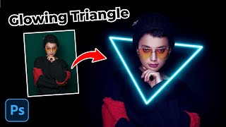 Easy how to Create a Glowing Triangle in Photoshop