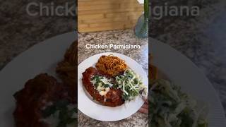 Chicken parmigiana #italianfood #shorts