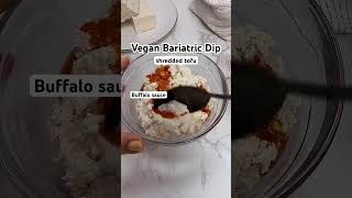 Vegan Bariatric Oven Baked Shredded Tofu Dip #bariatricrecipes #bariatric #weightlosssurgery #wls