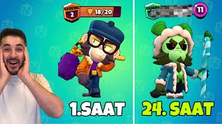 SADECE MİCO İLE 24 SAAT OYNADIK, ÇOK ZORLU GEÇTİ! -BRAWL STARS