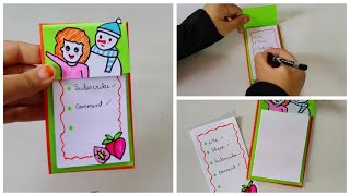 DIY Notepad | How To Make Notepad | DIY Cute Notepad | Paper Craft