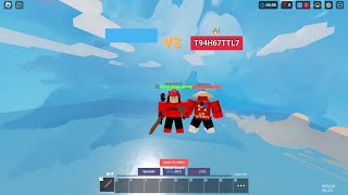 I just beat Milyon on (Roblox Bedwars)