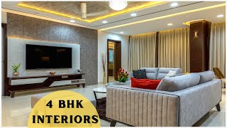 Premium 4 BHK Flat Interior Design in Pune I Kothrud I 2023 Interior Trends l Excel Constructions