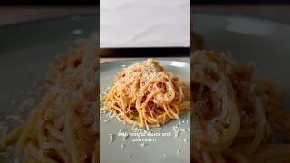 Paste cu sos de rosii și parmezan #pasta #pastalover #homemade #cooking #food #cooking