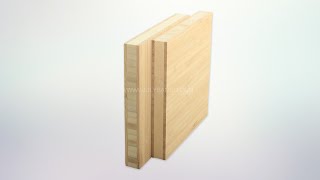 3 Layers Carbonized Natural Carbonized Bamboo Plywood 19mm