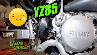 Big problems for the Yamaha YZ85