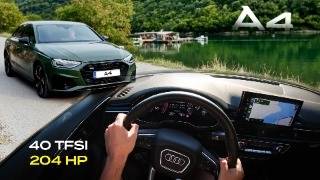 2024 Audi A4 40 TFSI quattro - the last one of it's kind! (POV Test Drive)