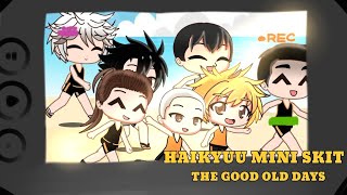 the wholesome memories found in your old camera.. 📸 | (the good old days 🏐⛱️) | Haikyuu Skit 🫶