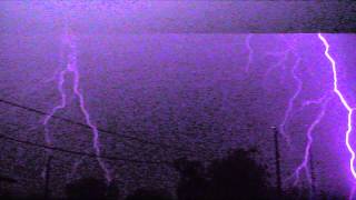 Lightning Bolts Strike Backyard!!