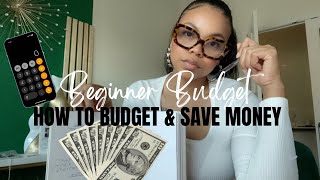 Beginner Budget Set up | How to Budget & Save Money | Debt Free Journey