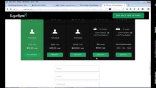 Sugar Sync Online Cloud Computing And data Storage