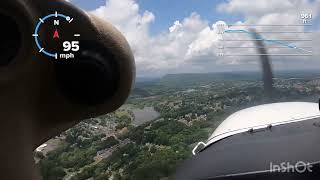 Cessna 172S Spiral To Land @ Meriden Airport