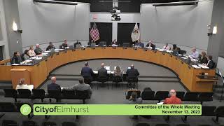 City of Elmhurst - Live Meeting