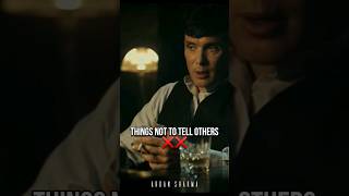 Secrets you should never share #tommyshelby #thomasshelby #sigmamale