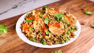 BUSY Work Week Dinner | SHRIMP and RICE Bowl