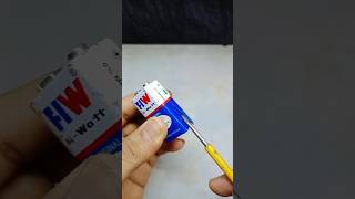 Awesome 9 volt Battery Life Hacks #shorts