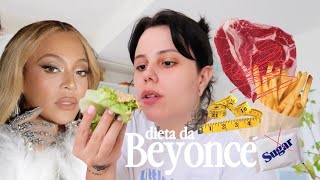 tentei seguir a dieta da BEYONCÉ por uma semana! *insano*