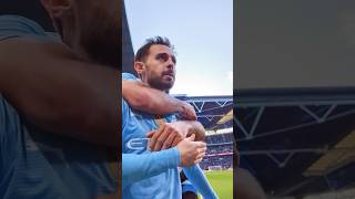 Bernardo Silvas game winning goal up close! 🤩