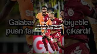 Galatasaray Derbiyi Kazandı! Fenerbahçe'yi 3-1'le Geçti | Puan Farkı 5!