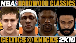 Hardwood Classics ✪ Boston Celtics @ New York Knicks | Week #4 ✪ NBA 2K10 All-Time Roster