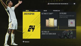 🎮 O NOVO EA FC 24 no XBOX 360 - O Início de Gameplay, em Português PT-BR! (Primeiras impressões)