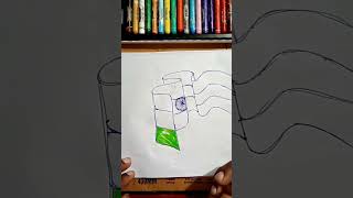 How to draw Indian flag #youtubeshorts @GART4