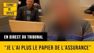 "J'ai plus de permis mais la voiture était assurée !"  - En direct du tribunal - Melun 2 - Justice