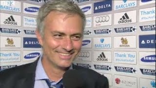 Chelsea vs Hull 2-0 - Jose Mourinho (18-08-13)