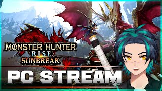 Monster Hunter Rise Sunbreak - Reaching MR100 NOW! Long Sword モンハンライズ