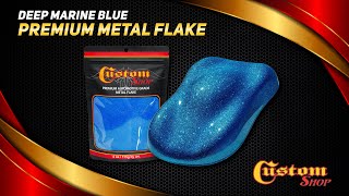 Deep Marine Blue - Premium Metal Flake