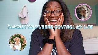 letting my favorite youtubers control my life *OMG THEY RESPONDED*