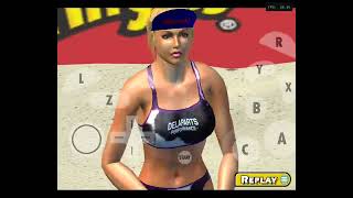 Beach Spikers Volleyball - Dolphin Emulator - Z Fold 4