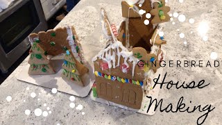 Gingerbread House Making - Vlogmas Day 23