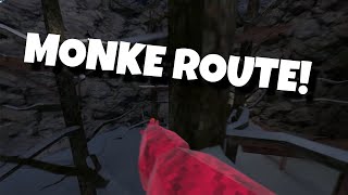 Crazy Monke Route!! ( Idea From @OfficialMosa  Gorilla Tag VR)#gorillatag #route #monke